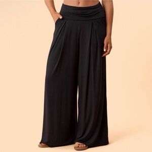 Blogilates- Homebody Foldover Wide Leg Pants